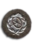 Chauffeursbadge in Zilver